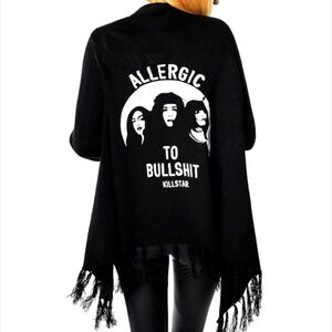 Killstar | Allergic to Bullsh%t Knit Shawl